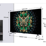 TCL Serie C69K Smart TV QD-MiniLED 4K 55" 55C69K, 144Hz, audio Onkyo 2.1, Dolby Vision IQ Atmos, Google TV