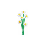 Margherite con vaso Sluban M38 B1101 16 Bianco Verde