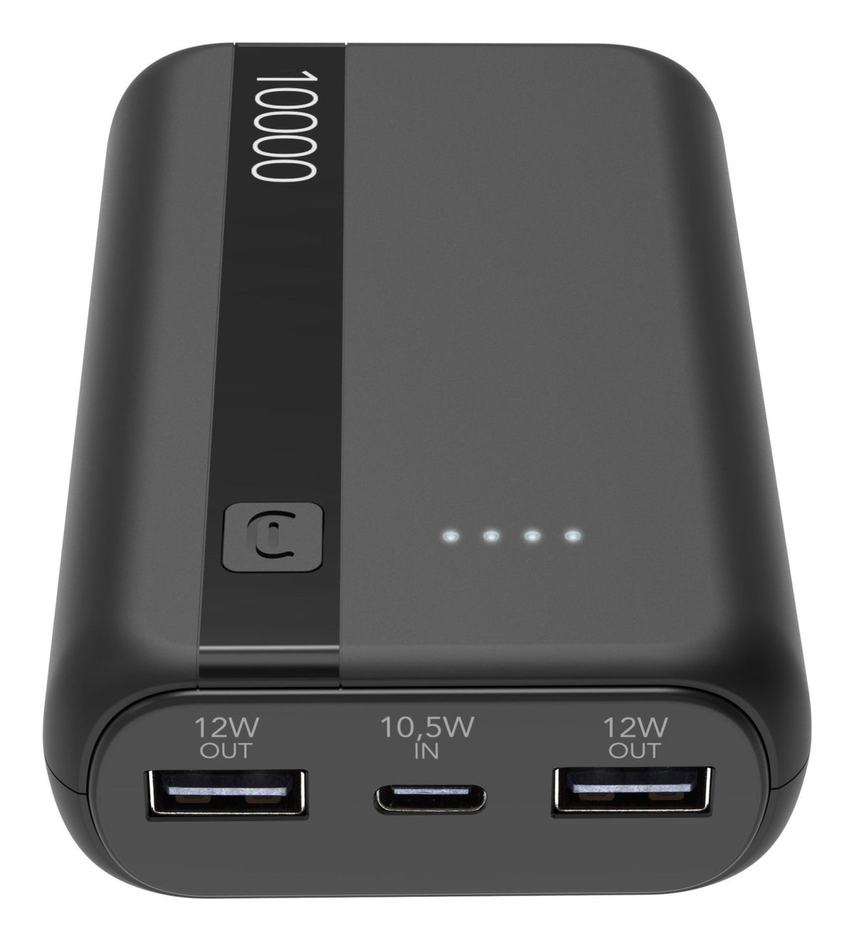 Cellularline Power Bank 10000 2 USB 12W