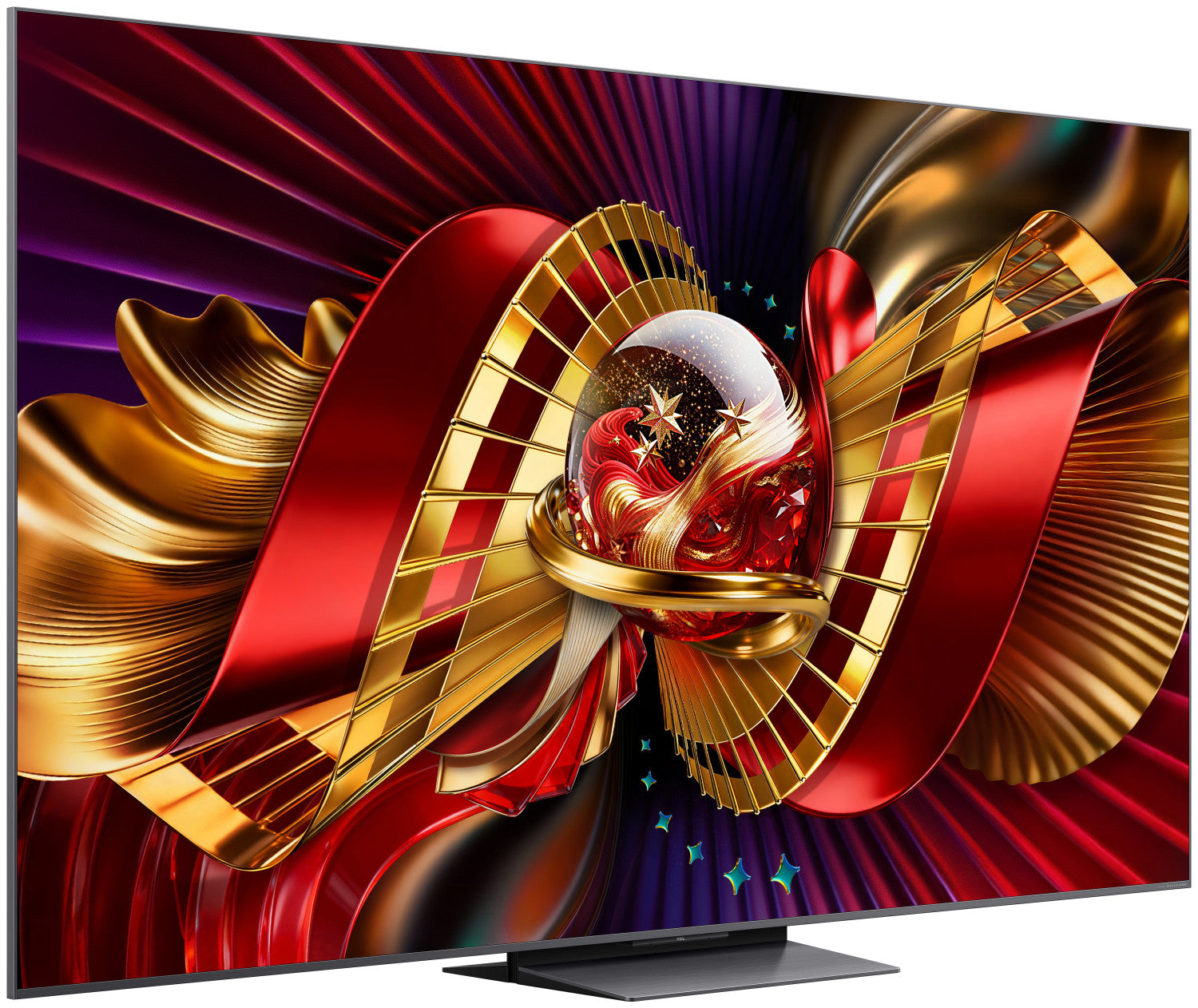 TCL C8L TV 65C8L SQD Mini LED da 65", 4K HDR, 5000 nit, 2.040 zone di dimming, Google TV, 144Hz, Dolby Vision Atmos, Audio Bang Olufsen