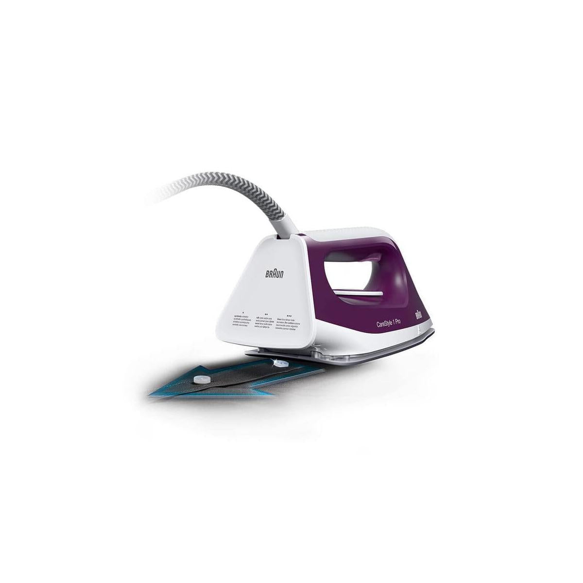 Braun CareStyle 1 Pro IS 1514 Ferro da Stiro a Vapore 2200 W 1.7 L Ceramica Porpora