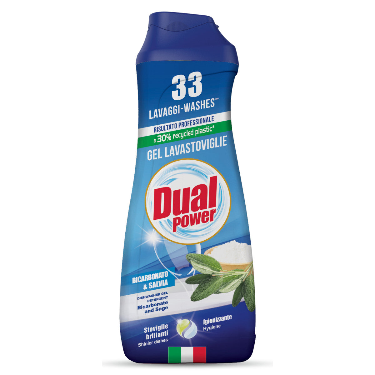 Dual Power LV9156 detersivo per lavastoviglie 660 ml 6 pz Detersivo per lavastoviglie brillantante Gel
