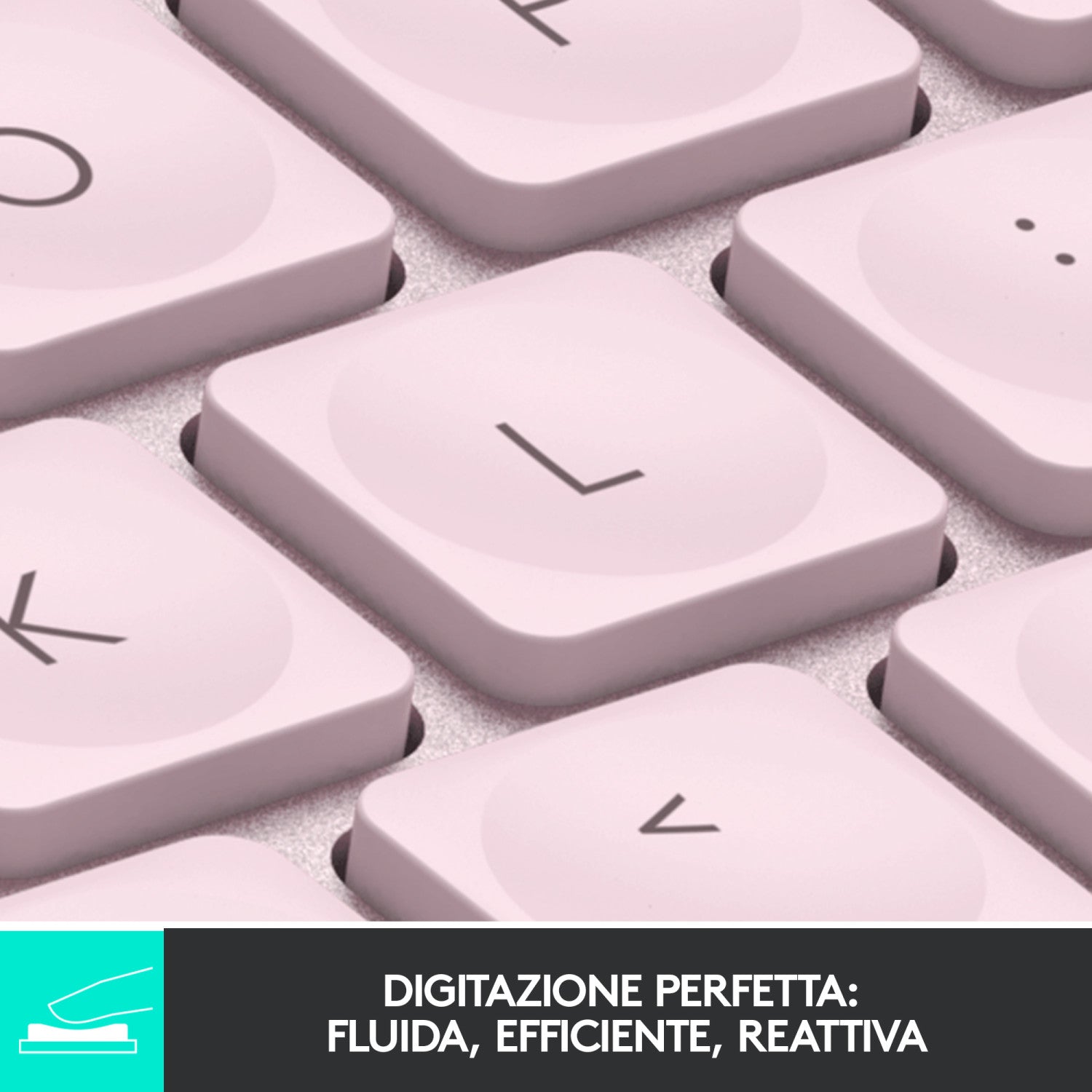 Logitech MX Keys Mini Tastiera Illuminata Wireless, Minimal, Compatta, Bluetooth, Retroilluminata, USB-C, Compatibile con Apple macOS, iOS, Windows, Linux, Android, in Metallo