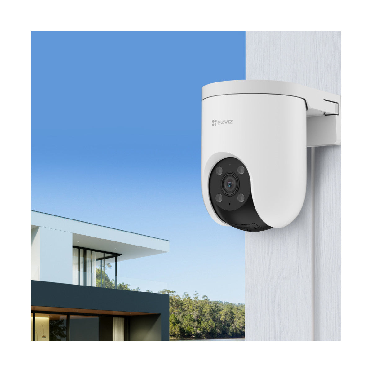 EZVIZ H8c PoE 2K Cupola Telecamera di sicurezza IP Esterno 2304 x 1296 Pixel Soffitto/muro