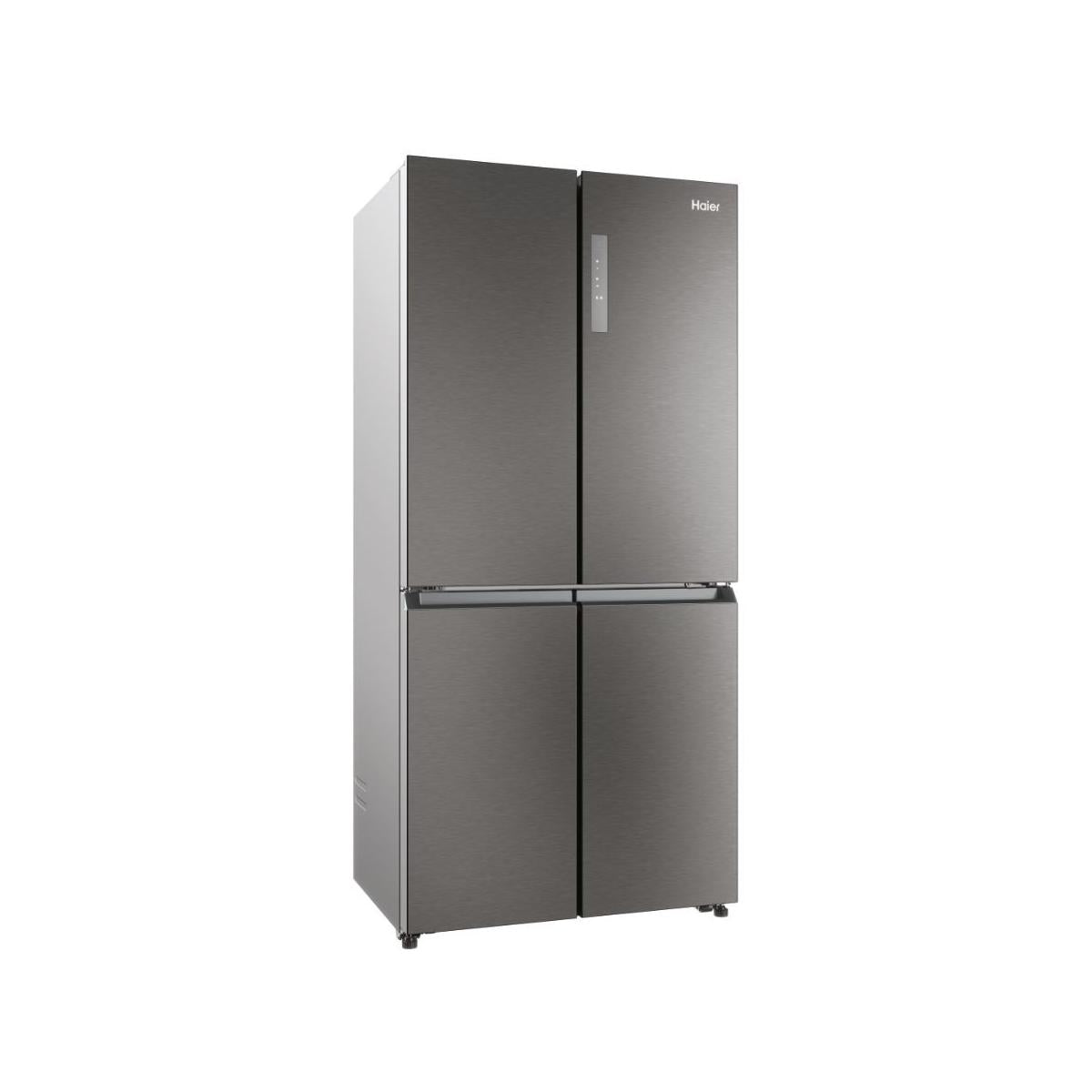 Haier HCR3818ENMD frigorifero side-by-side Libera installazione 467 L E Grigio
