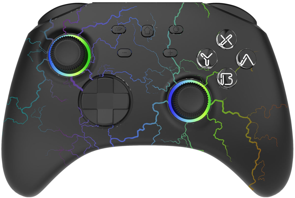 Qubick COSW0019 periferica di gioco Nero Bluetooth Gamepad Analogico/Digitale Nintendo Switch, PC
