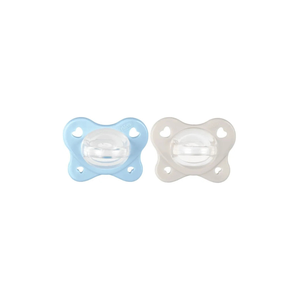 Chicco Succhietto Physioforma Dual Soft 2-6M Azzurro 2 Pezzi