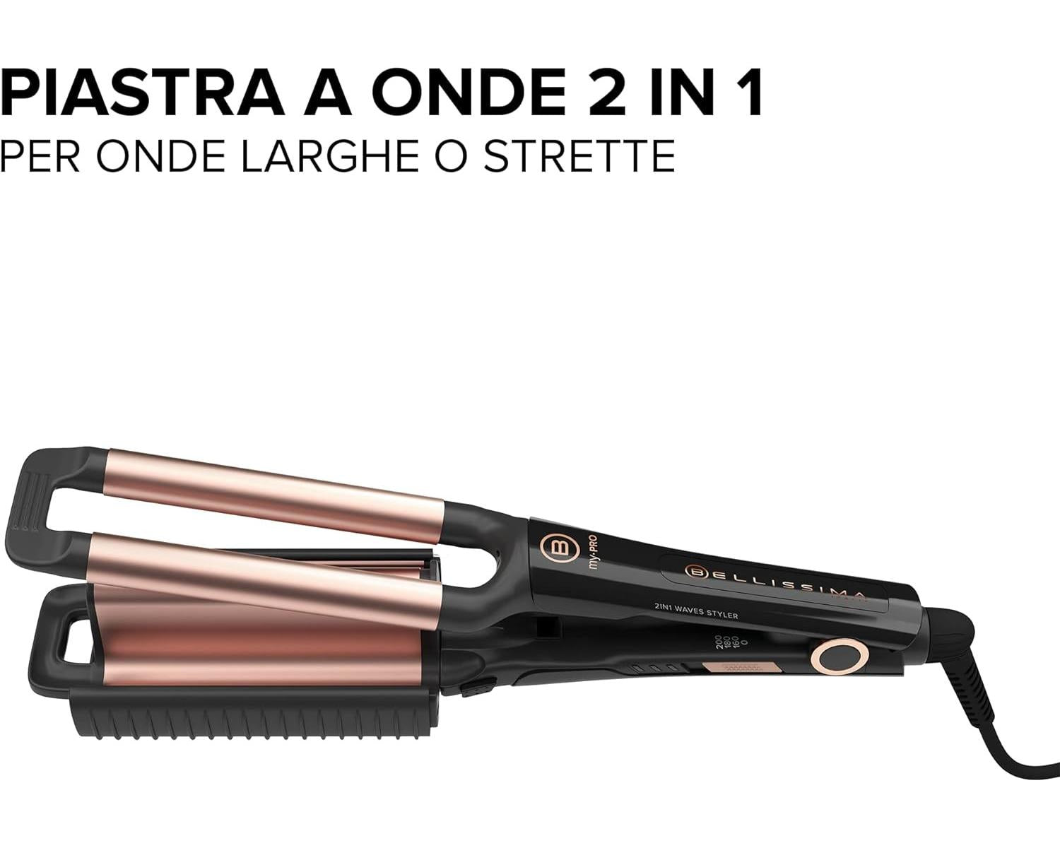 Piastra per Capelli Imetec GT20 400 per Onde 330 W Nero