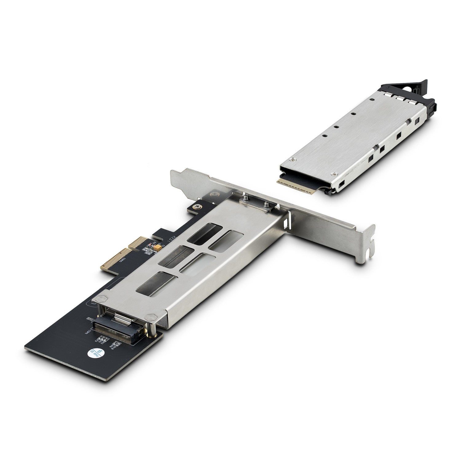 StarTech.com Rack rimovibile per SSD M.2 NVMe a PCIe x4 / Backplane mobile per slot di espansione PCI Express, Installazione senza attrezzi, Alloggiamento PCIe 4.0/3.0 Hot-Swap, Blocco a chiave