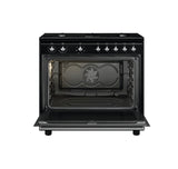 Smeg Concert CX91GMBL cucina Cucina freestanding Elettrico Gas Nero A