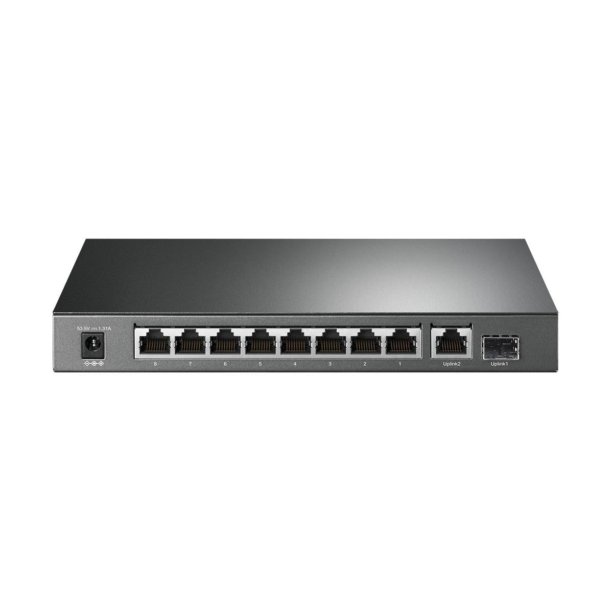 TP-Link TL-SG1210P Non gestito Gigabit Ethernet (10/100/1000) Supporto Power over Ethernet (PoE) Grigio
