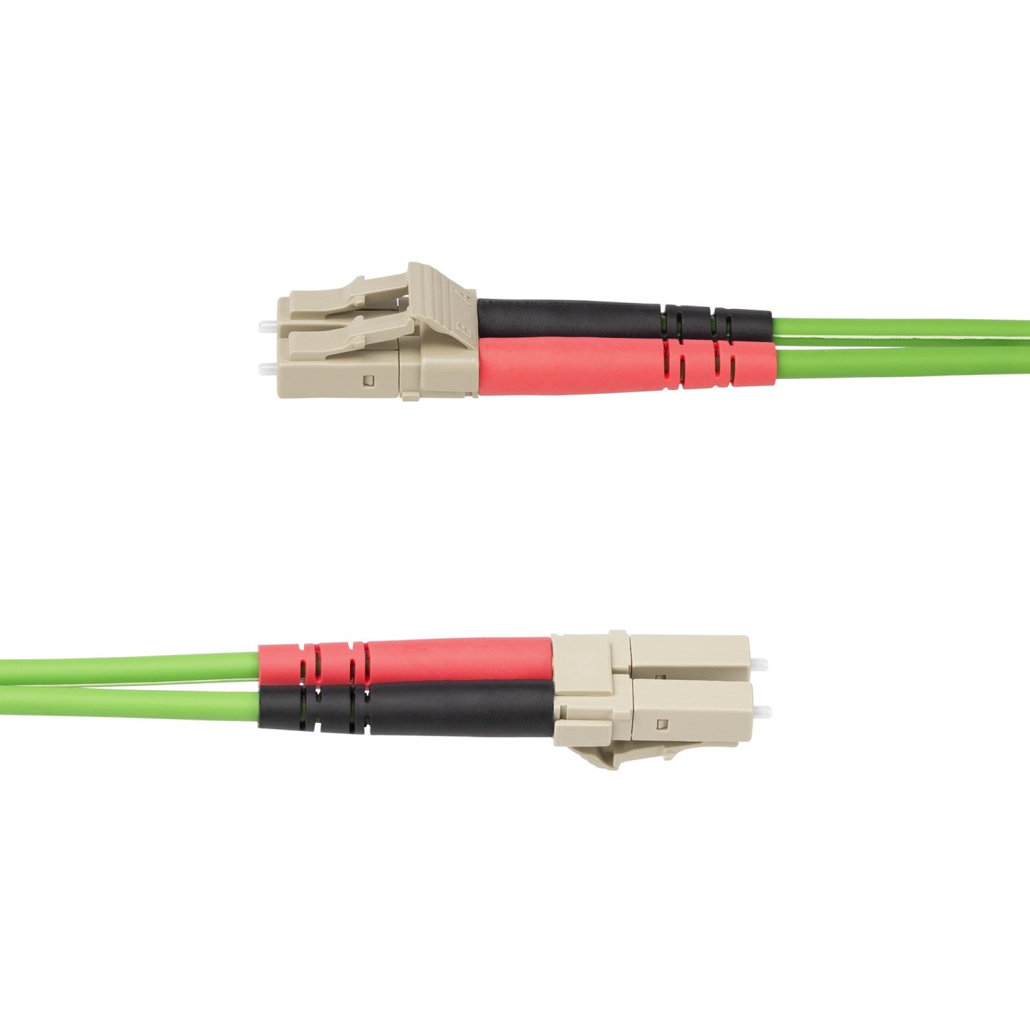 StarTech.com Cavo in Fibra Ottica Multimodale da LC a LC (UPC) OM5 da 3m, Cavo Patch Duplex LOMMF 50/125µm, VCSEL, 40G/100G, Insensibile alla piegatura, Bassa perdita di inserzione, Bretella ottica in fibra LSZH