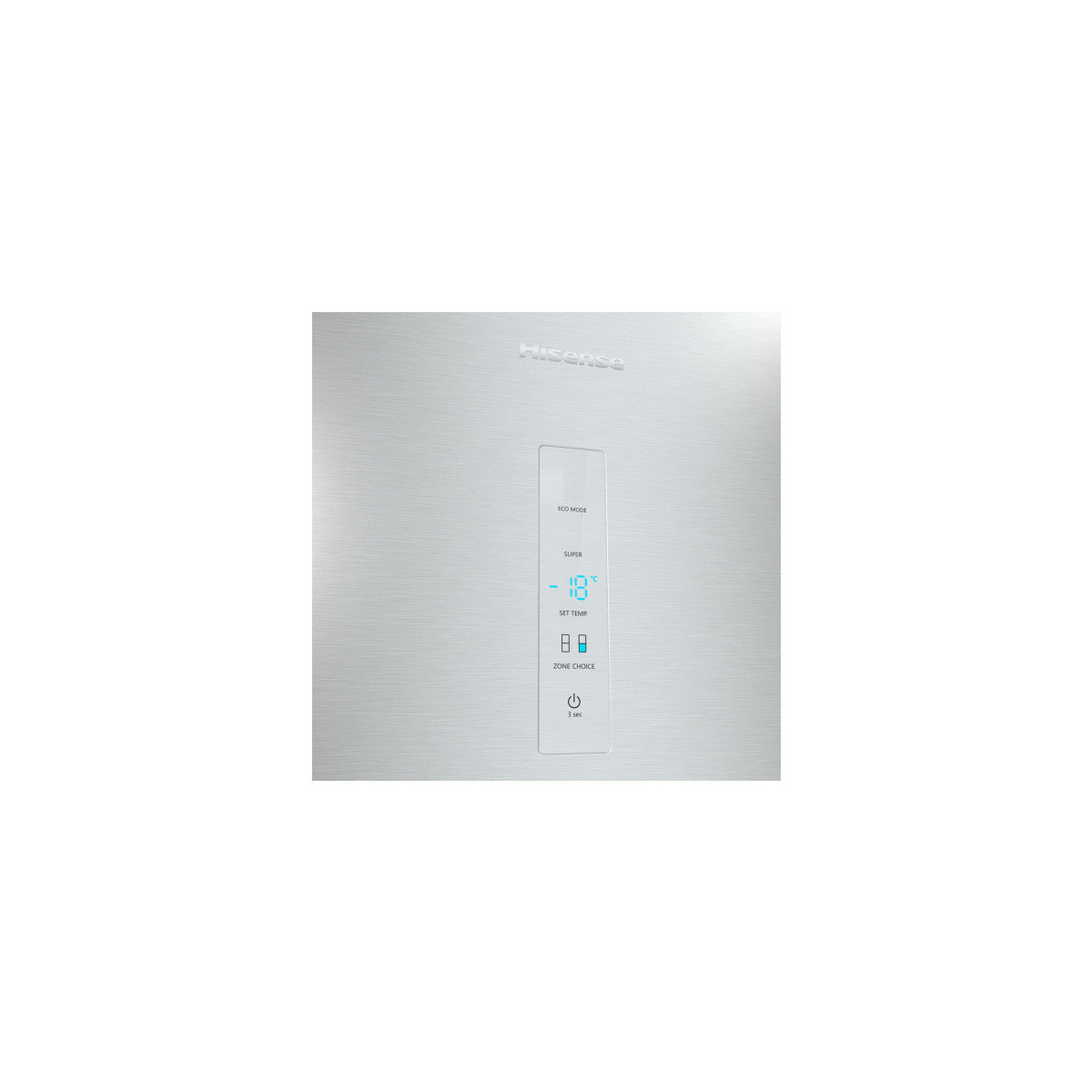 Hisense RB434N4BCB frigorifero con congelatore Libera installazione 331 L B Grigio, Acciaio inox