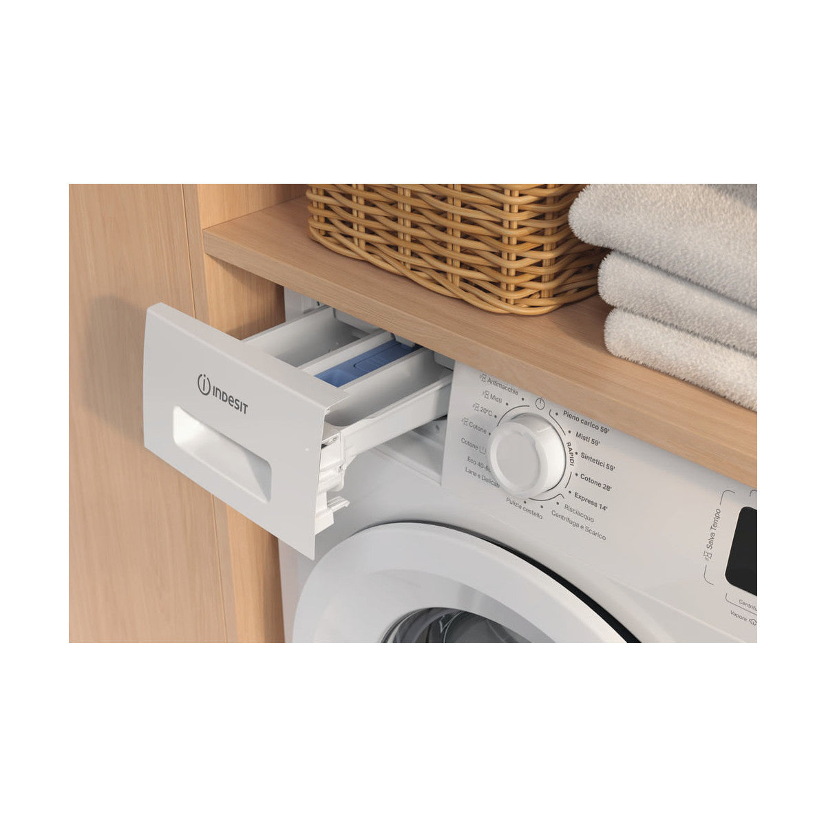 Indesit Lavatrice a libera installazione IM 760 MY TIME IT - IM 760 MY TIME IT