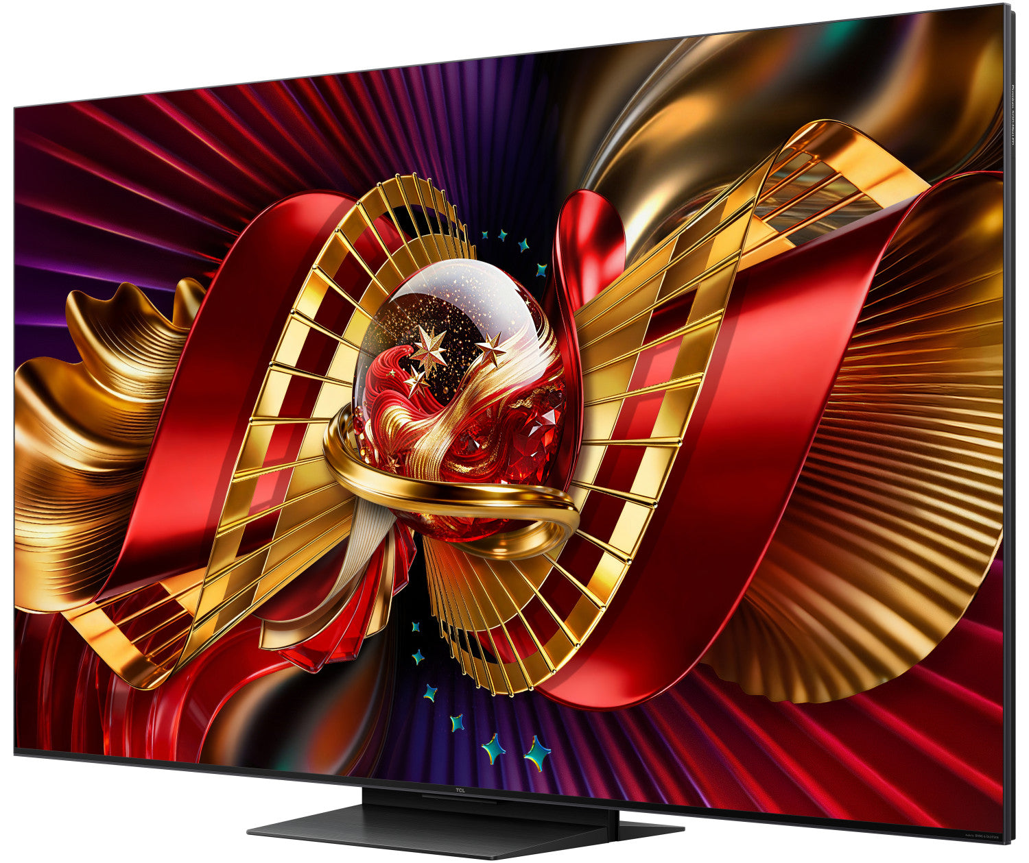 TCL C8L TV 55C8L SQD Mini LED da 55", 4K HDR, 3000 nit, 1.008 zone di dimming, Google TV, 144Hz, Dolby Vision Atmos, Audio Bang Olufsen