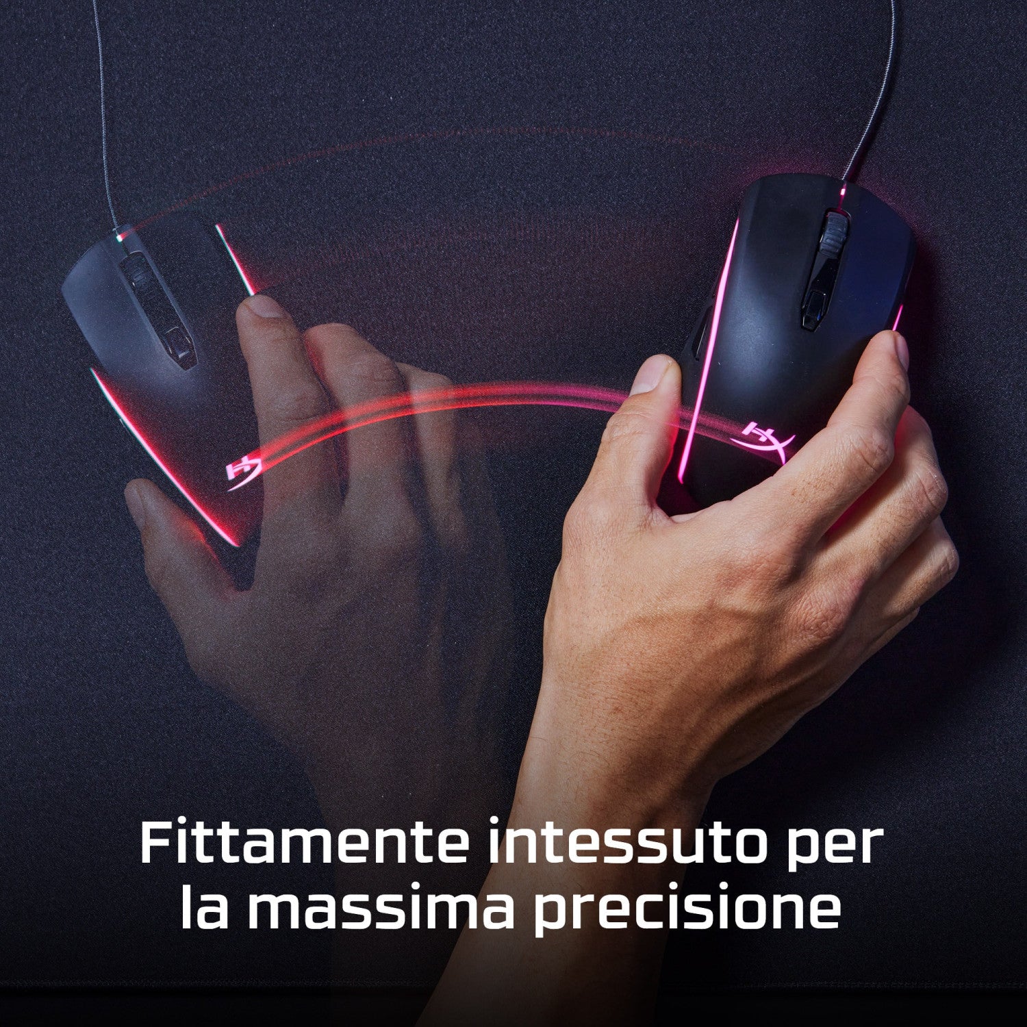 HP Tappetino Mouse da Gioco da Computer 4Z7X3AA HyX Cloth M Nero