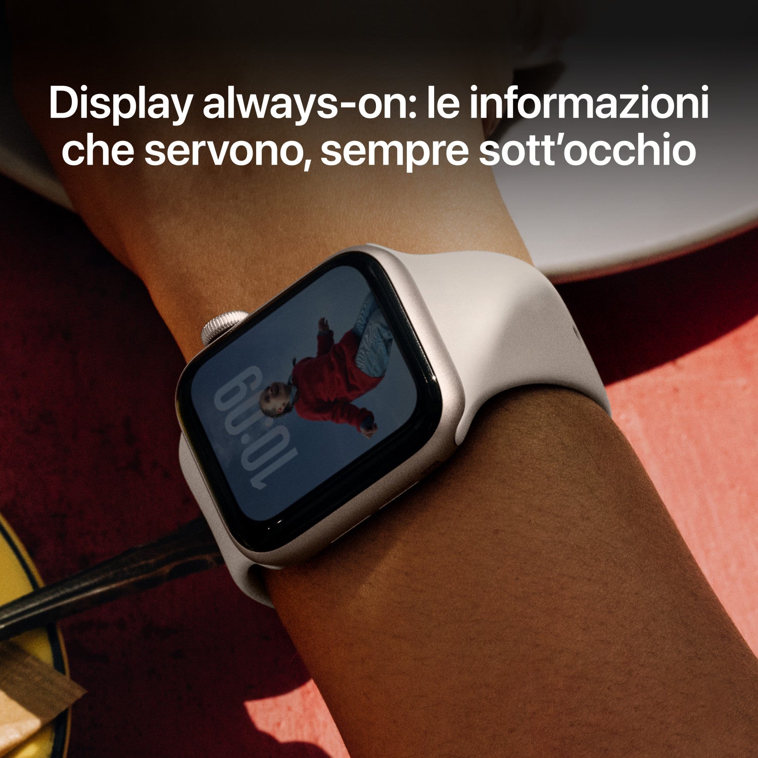 Apple Watch SE (3nd generation) SE 3 GPS 44mm Cassa Alluminio Mezzanotte con Sport Band Mezzanotte - S/M Venduto come Grado B 0195950388336