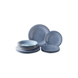 Villeroy & Boch Servizio di Piatti da 12 Pezzi Color Loop Horizon Bianco Blu Venduto come Grado A 4003686377059