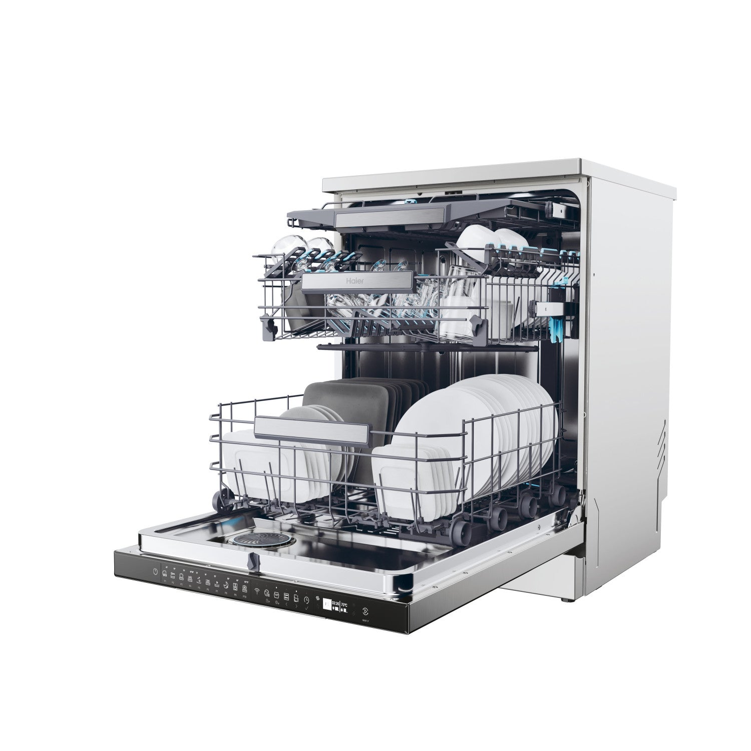 Haier XF 6A0M4PDX lavastoviglie Libera installazione 16 coperti A