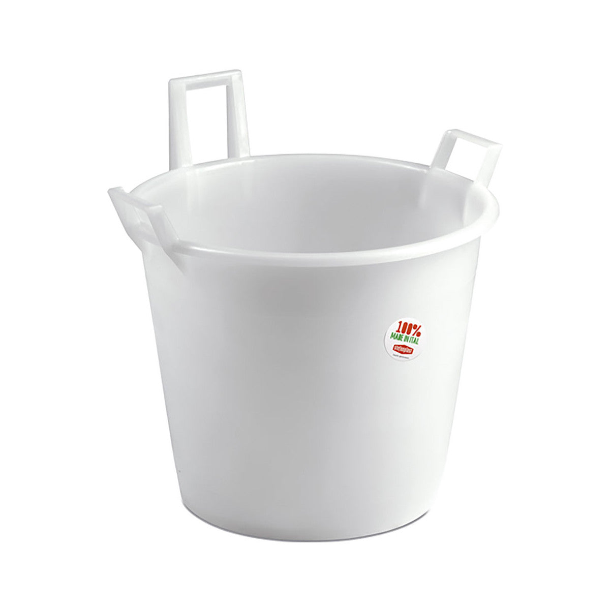 Mastello Stefanplast 3 Manici Ø 50 Cm - 45 Lt Neutro