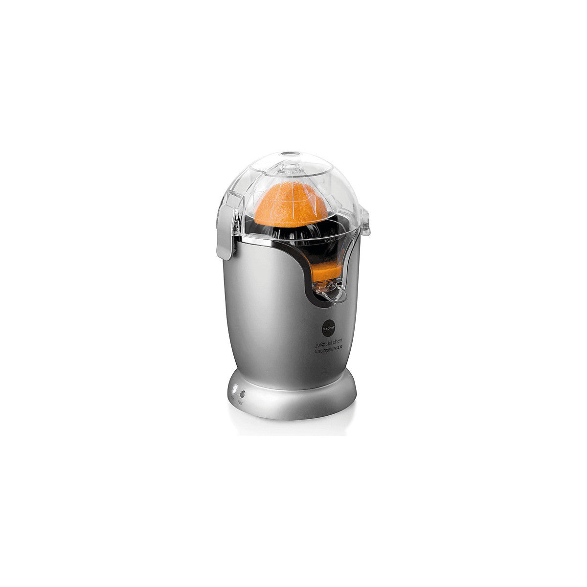 Macom Spremiagrumi Auto Squeezer 2.0 60W 0,4L Grigio E Nero