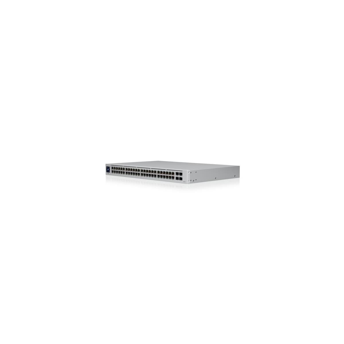 Ubiquiti UniFi USW-48-POE switch di rete Gestito L2 Gigabit Ethernet (10/100/1000) Supporto Power over Ethernet (PoE) 1U Acciaio inossidabile