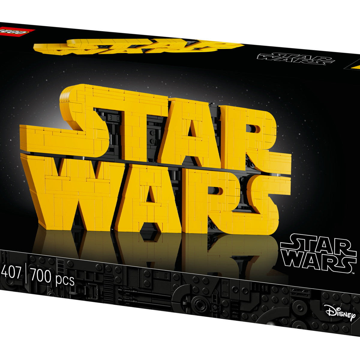 LEGO Star Wars Logo in Mattoncini 75407 Set Costruzione 700 Pezzi Adulti
