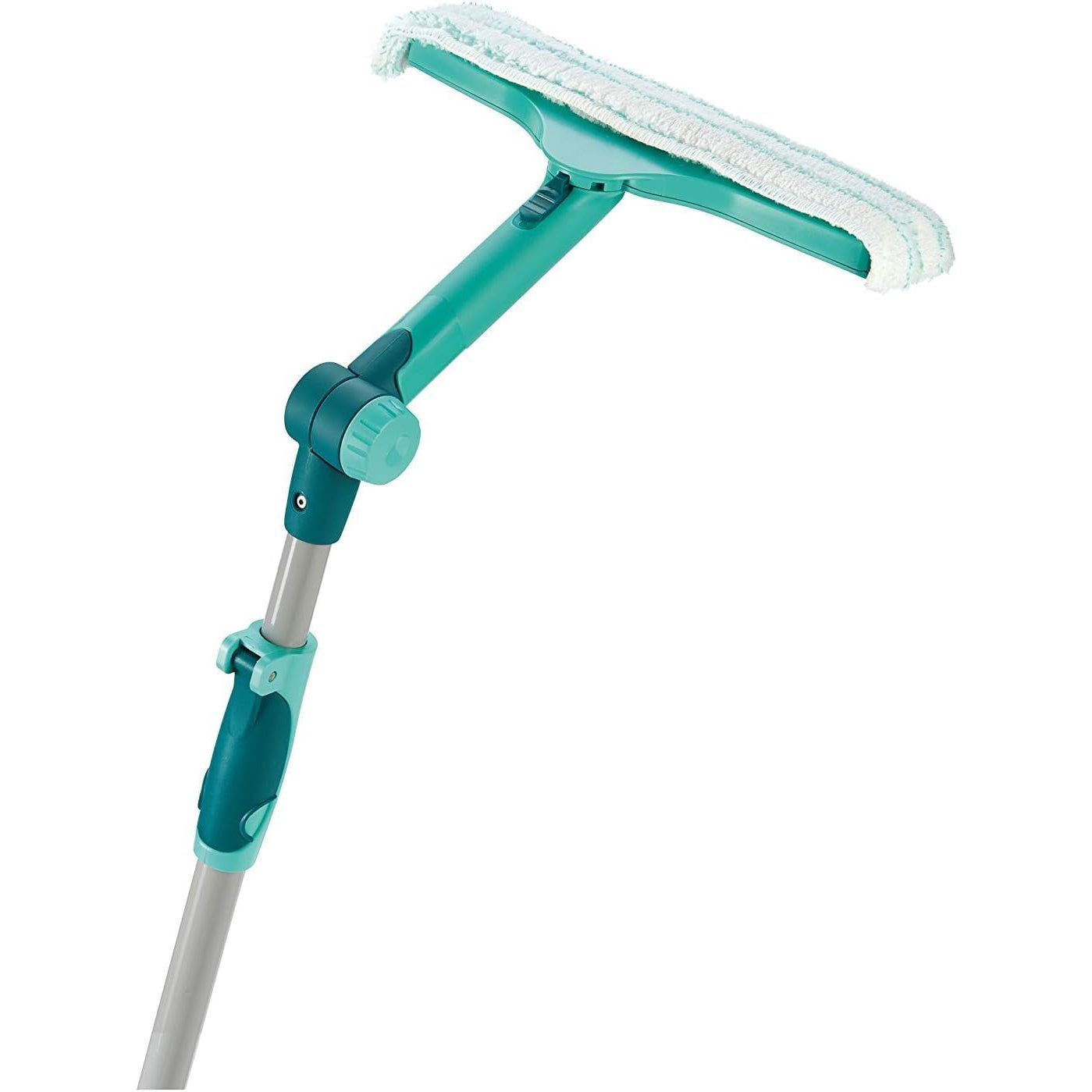 Leifheit 51120 Window e Frame Cleaner Tergivetro 28CM Manico Telescopico Turchese