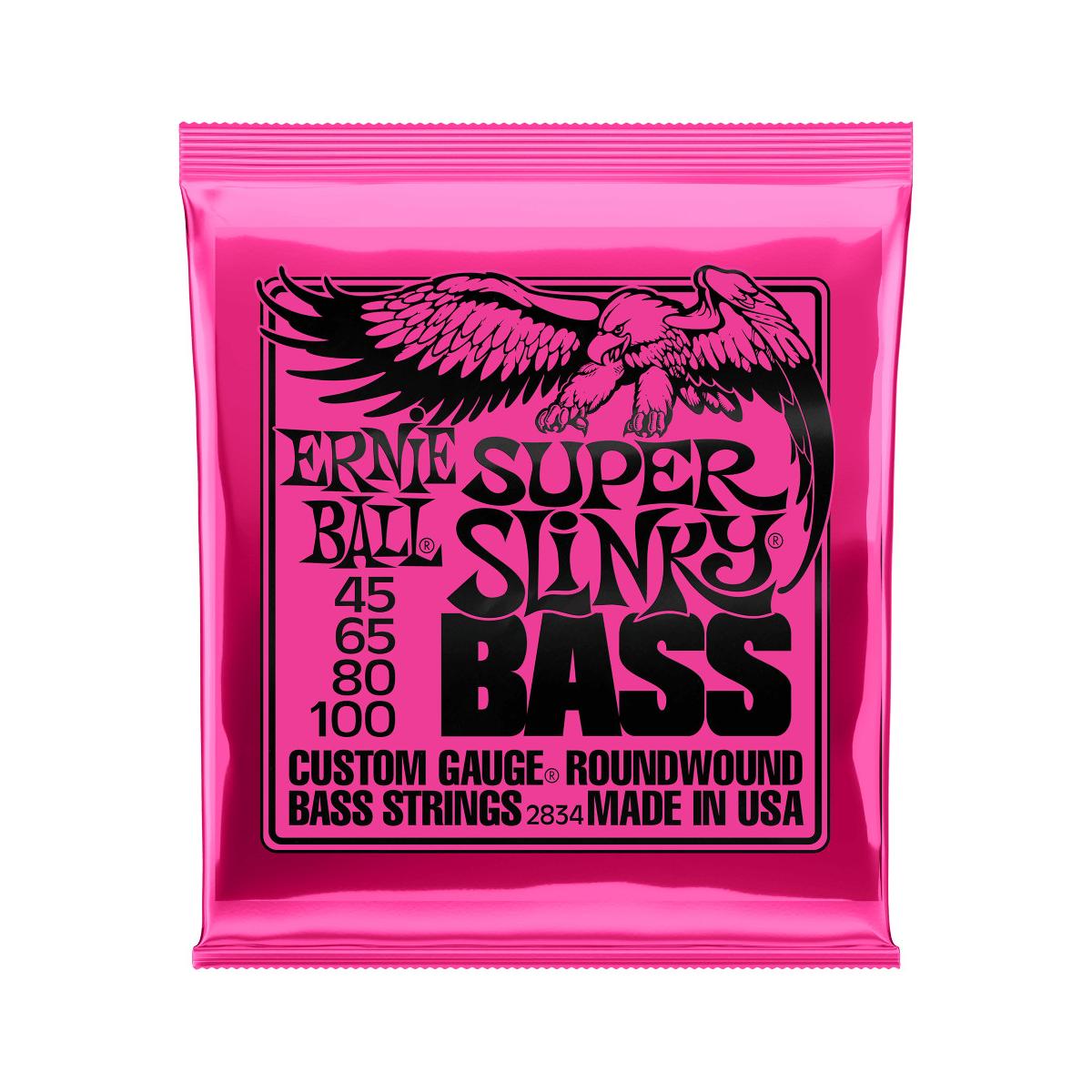 Ernie Ball P02834 Basso 4 pz Acciaio Chitarra