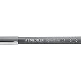 Staedtler Pigment Liner 308 Pennarello Fineliner Nero 0.4 Mm - Astuccio Da 10