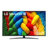 LG NanoCell AI 55NANO81A6A TV Serie NANO81 55 pollici 4K, α7 Gen8, HDR10, 20W, 3 HDMI con Game Optimizer, Smart TV WebOS 25