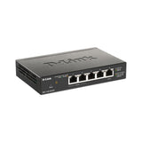 D-Link DGS-1100-05PDV2 switch di rete Gestito Gigabit Ethernet (10/100/1000) Supporto Power over Ethernet (PoE) Nero