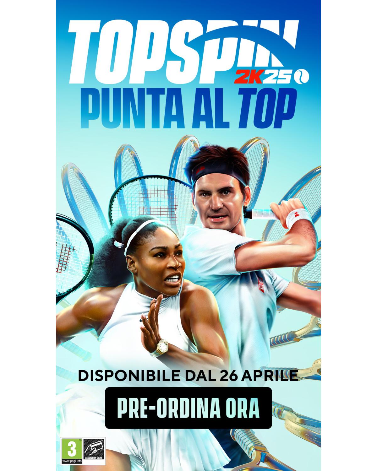 2K TopSpin 2K25 Standard PlayStation 5 PS5
