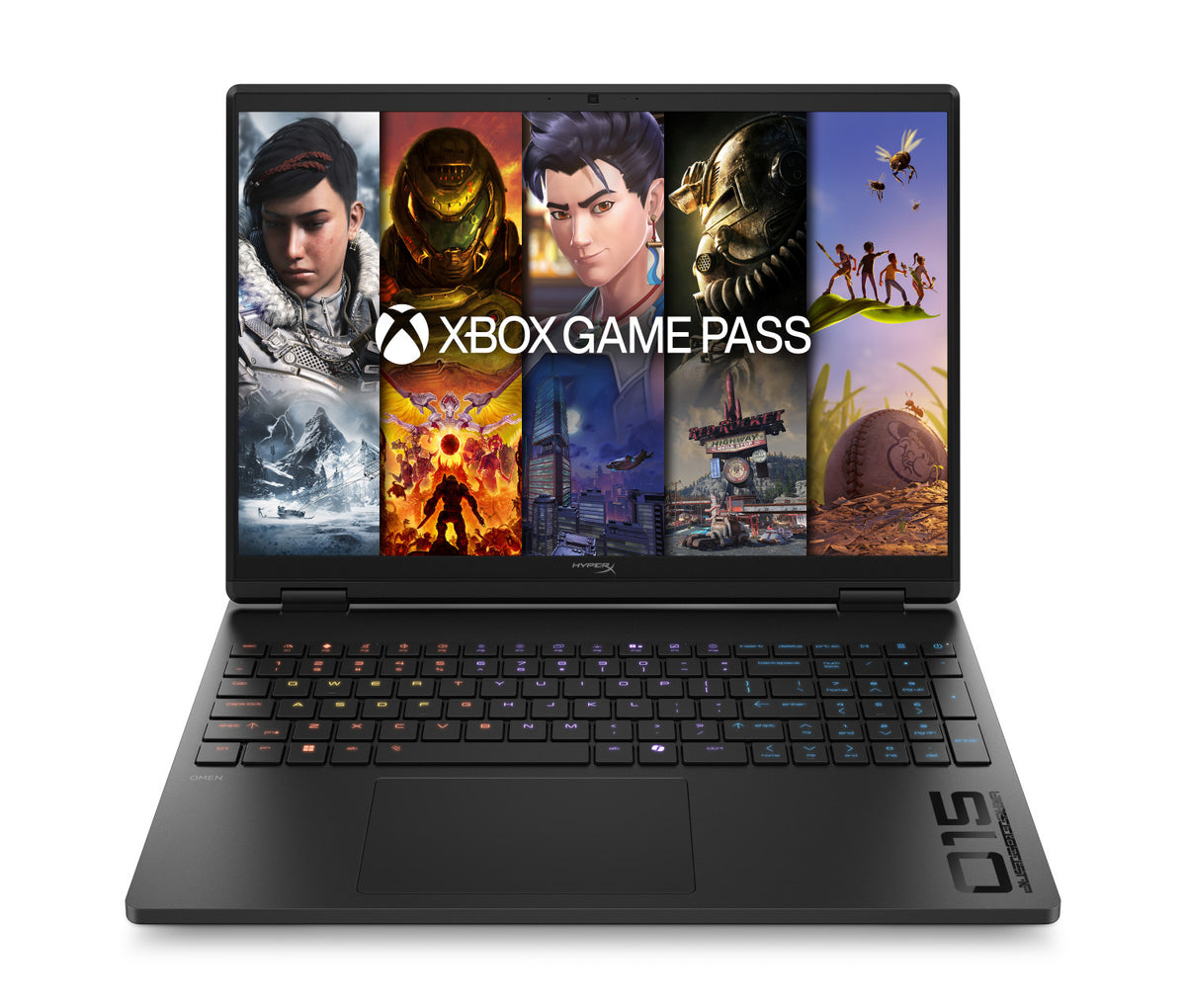 HP E0BK9EA laptop Intel Core Ultra 7 255H 38,9 cm (15.3") 2K 16 GB DDR5-SDRAM NVIDIA GeForce RTX 5060 Wi-Fi 6 (802.11ax) Windows 11 Home AI PC Nero