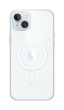 Apple Custodia MagSafe trasparente per iPhone 15 Plus