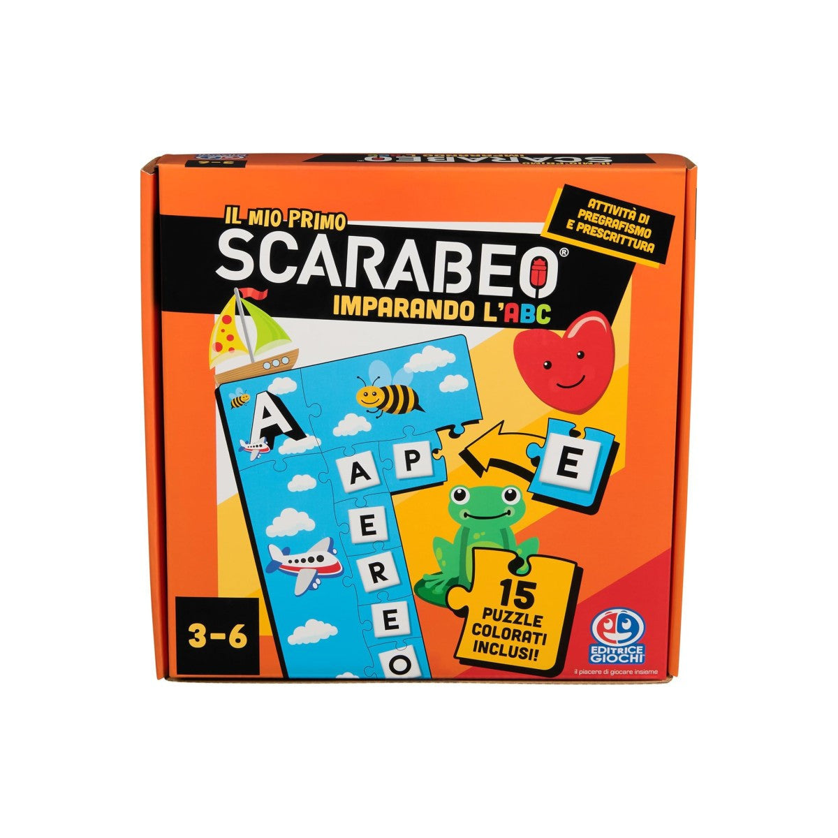 Spin Master Il Mio Primo Scarabeo Puzzle Imparando L'ABC