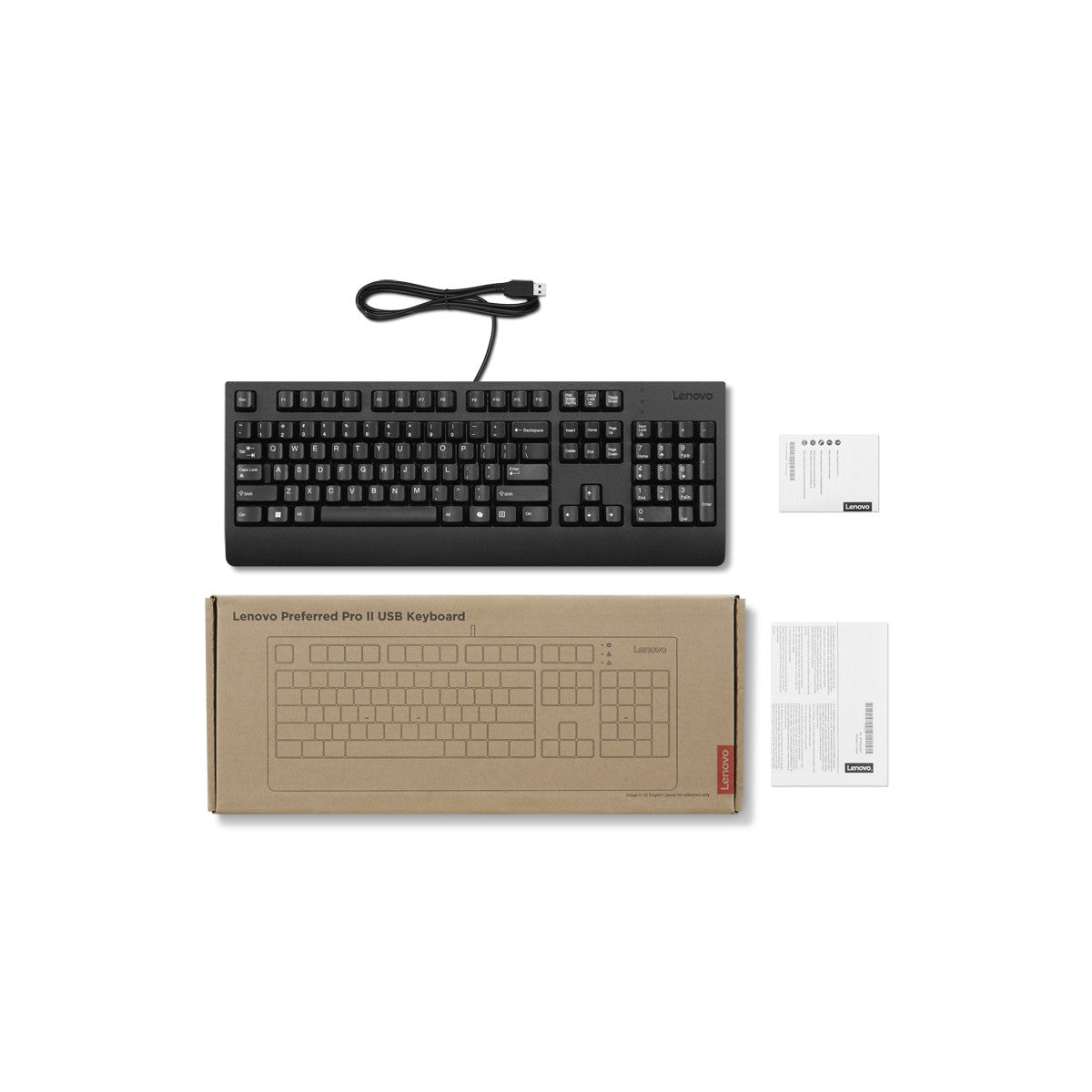 Lenovo 4Y41R64602 tastiera Casa/ufficio USB Italiano Nero