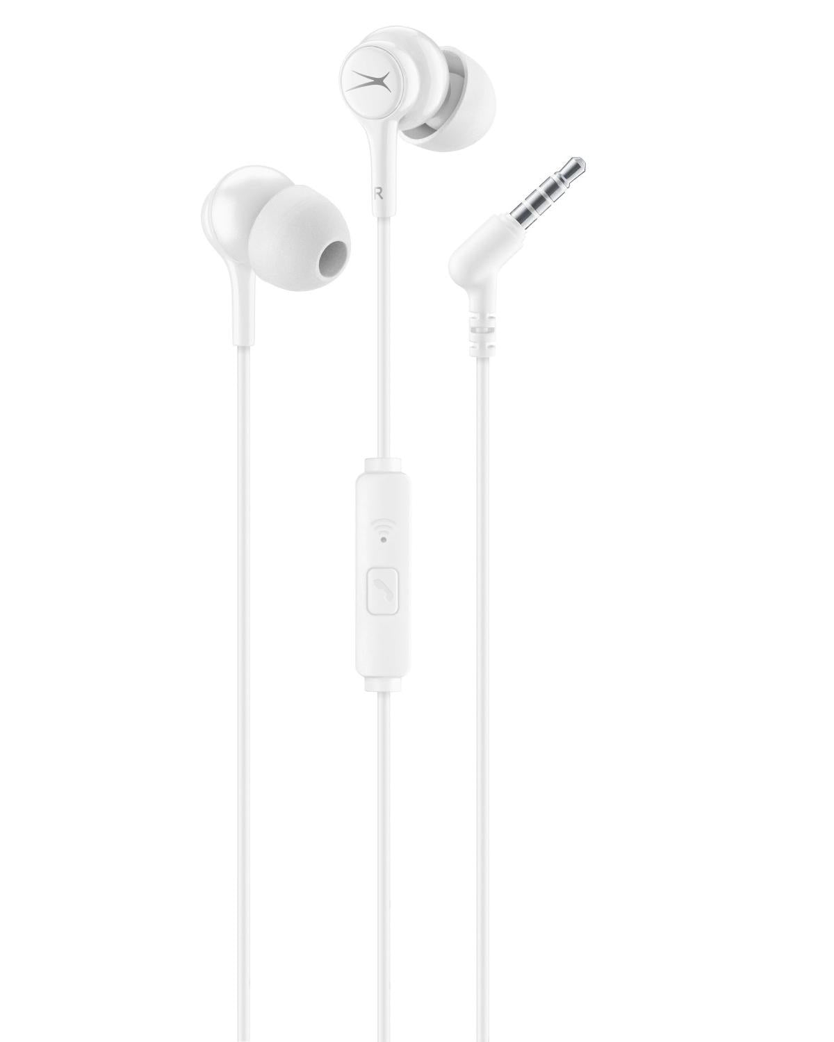 Altec Lansing Auricolari in ear con connettore Jack 3.5mm Bianco