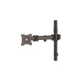 StarTech.com ARMBARQUAD supporto da tavolo per Tv a schermo piatto 68,6 cm (27") Nero Scrivania