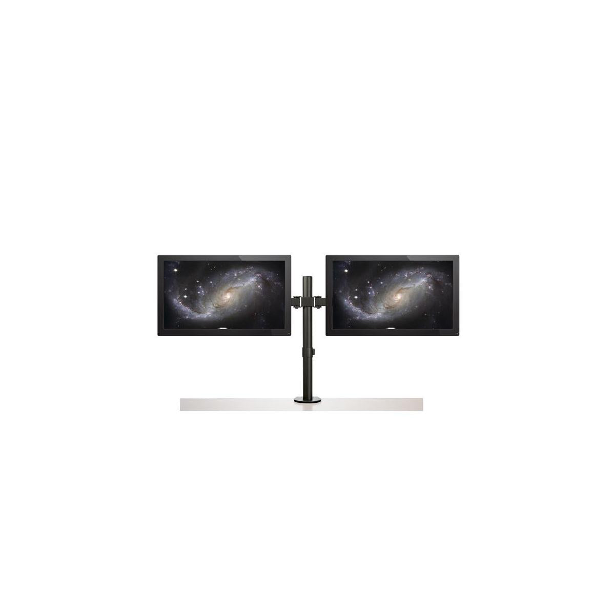 StarTech.com ARMDUAL2 supporto da tavolo per Tv a schermo piatto 81,3 cm (32") Nero