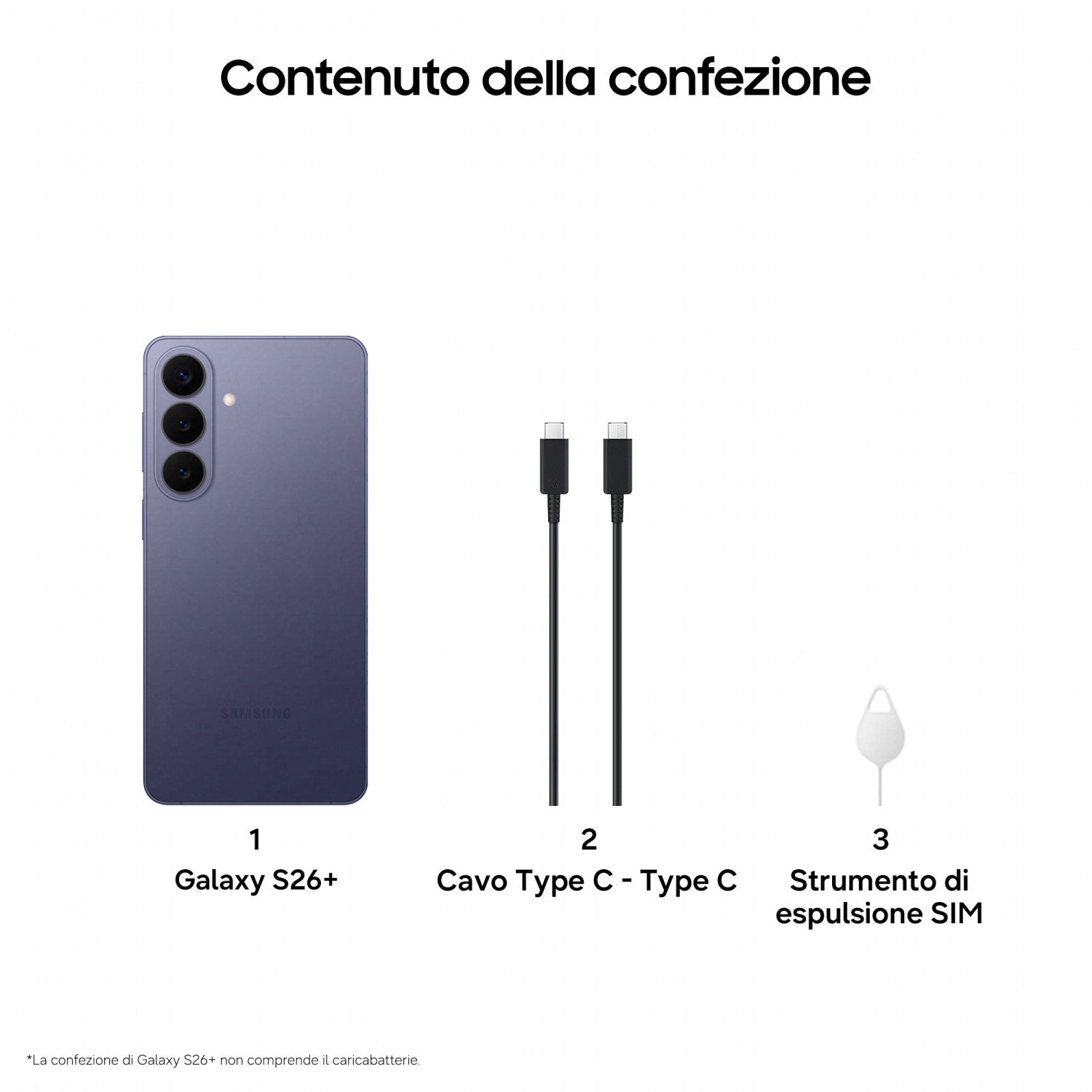 Samsung Galaxy S26 Smartphone AI, 256GB, Processore avanzato, Assistente Foto, Creative Studio, Camera 50 MP, 4900 mAh, Cobalt Violet