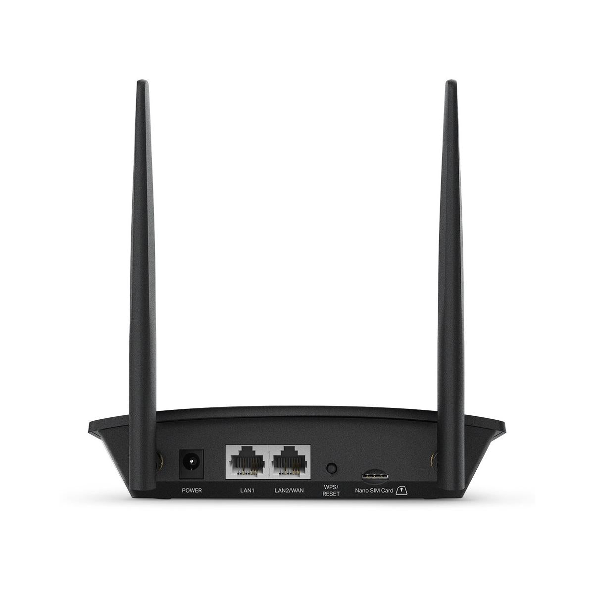 TP-LINK TL-MR100 router wireless Fast Ethernet Banda singola (2.4 GHz) 3G 4G Nero