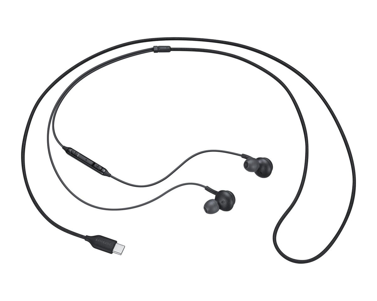 Samsung Akg Auricolari Cuffia Originale Connettore Type C EO-IC100BBEGEU Nero