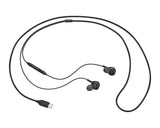 Samsung Akg Auricolari Cuffia Originale Connettore Type C EO-IC100BBEGEU Nero