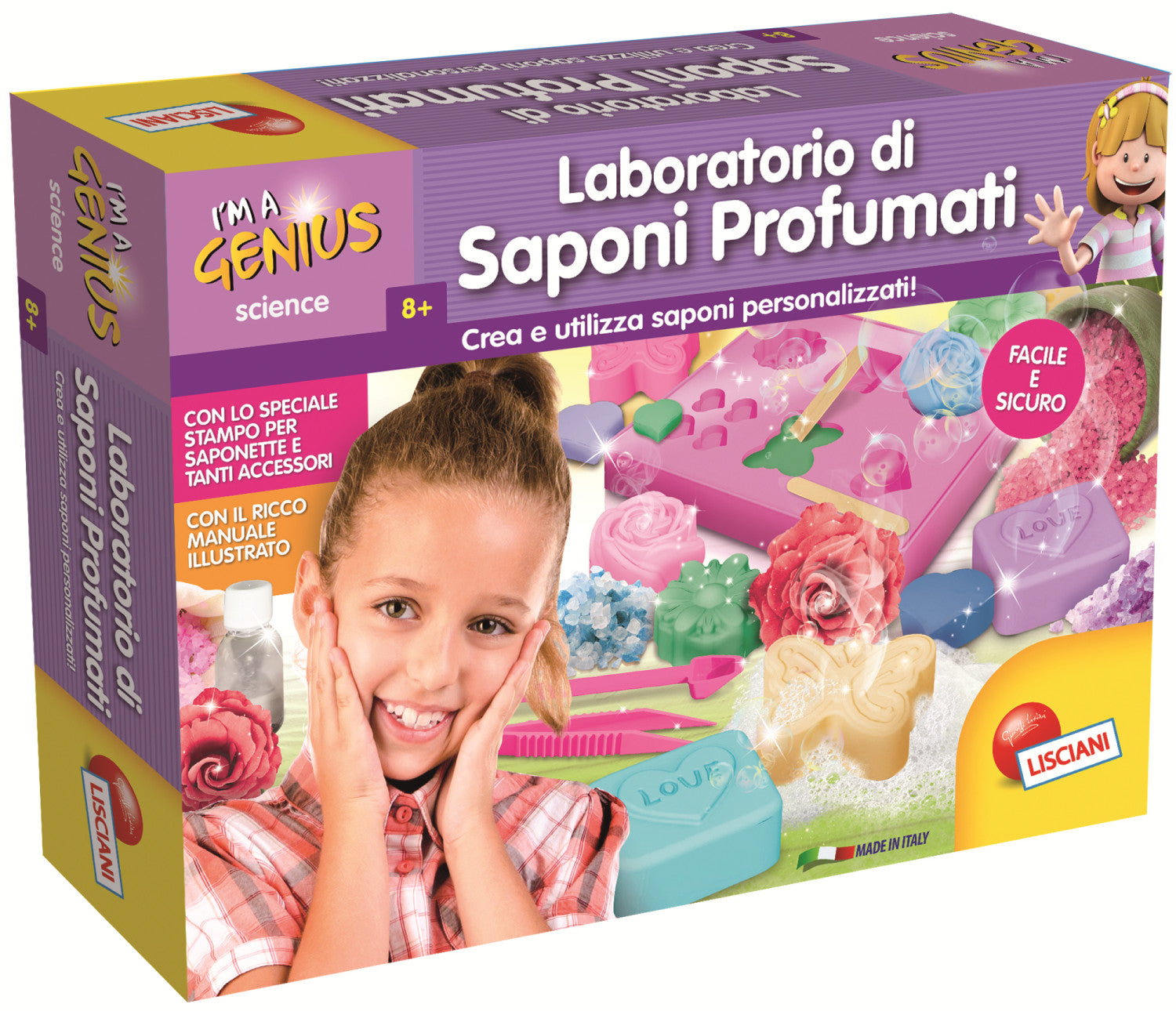 Lisciani I m a Genius Laboratorio di Saponi Profumati