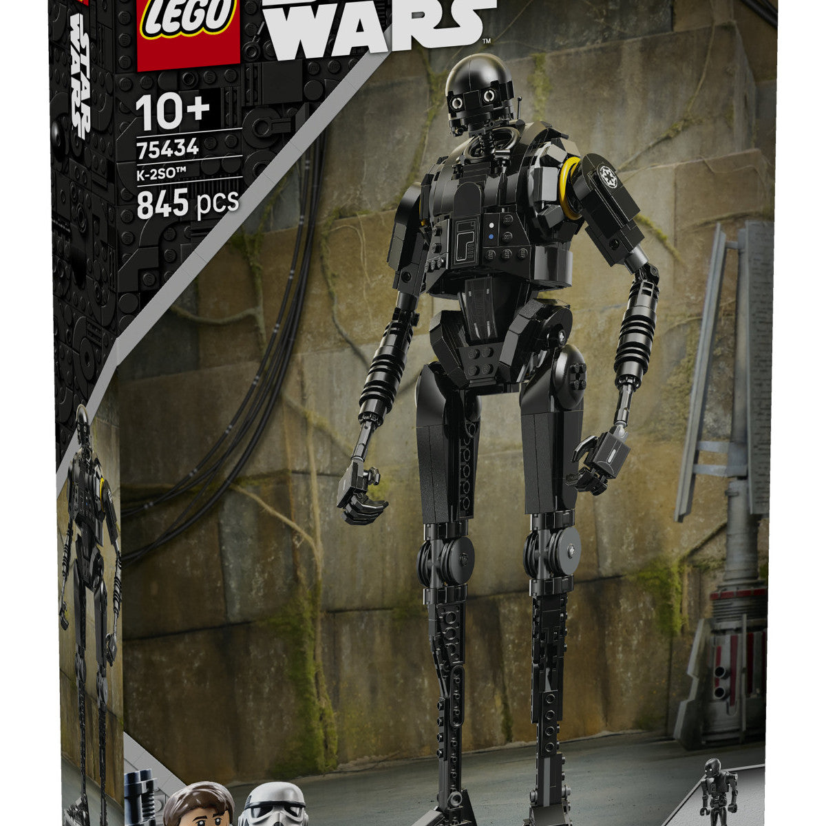 LEGO Star Wars 75434 Droide Di Sicurezza K-2SO Action Figure Snodabile Da Collezione 845 Pezzi 10