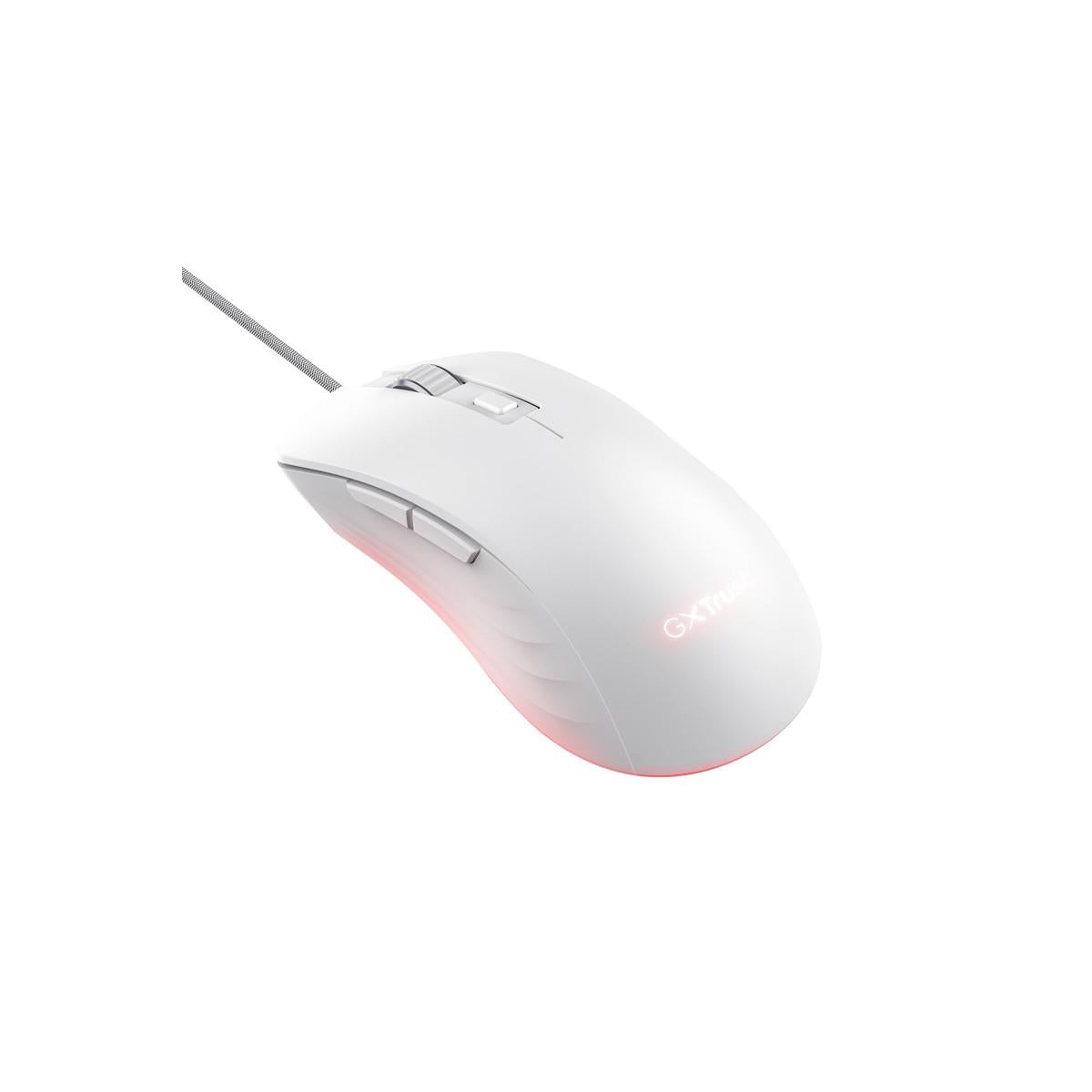 Trust GXT924W YBAR mouse Mano destra USB tipo A Ottico 25600 DPI