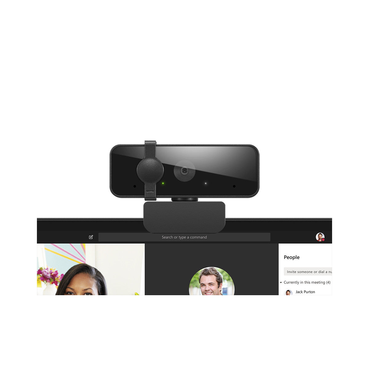 Lenovo Essential FHD Gen2 webcam 1920 x 1080 Pixel USB 2.0 Nero