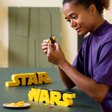 LEGO Star Wars Logo in Mattoncini 75407 Set Costruzione 700 Pezzi Adulti