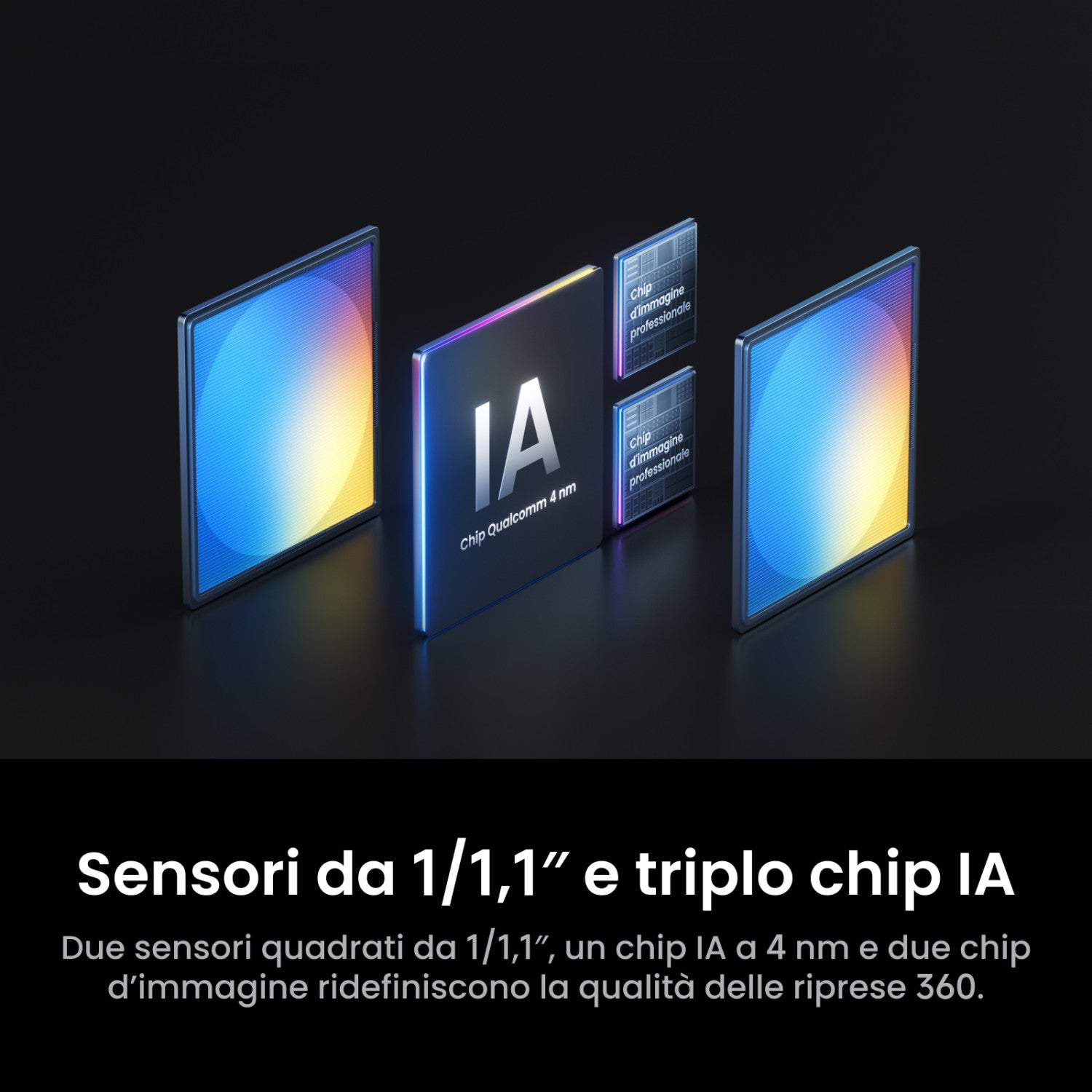 Insta360 X6 Standard Bundle fotocamera per sport d'azione 120 MP 8K Ultra HD 25,4 / 1,1 mm (1 / 1.1") Wi-Fi 195 g